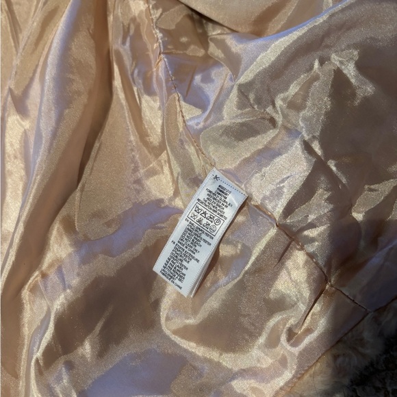 Forever 21 Tan Teddy Jacket Faux fur size S - Picture 5 of 7